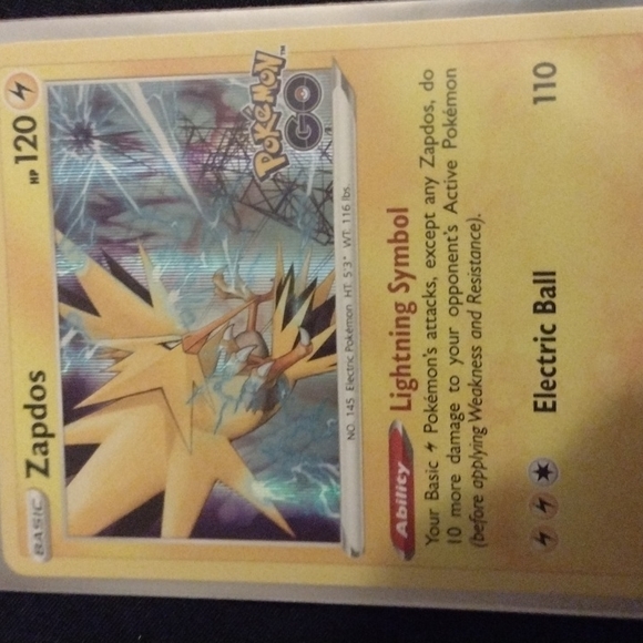 pokemo GO Zapdos #29 - Picture 2 of 4